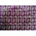 thumbnail image 4 of oneOone Cotton Silk Fabric Abstract Block Printed Fabric 1 Yard 42 Inch Wide, 4 of 4