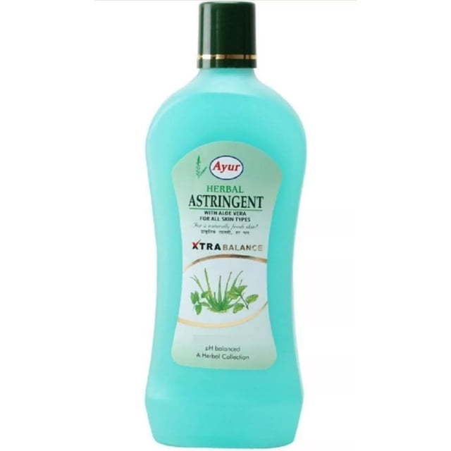 Ayur Herbal Astringent With Aloe Vera Liquid, 1000Ml (For All Skin Types)