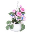 thumbnail image 1 of Gupbes Dollhouse Potted Plant,Mini Flower Model,Mini Flower Pot Vivid Exquisite 1:12 Miniature Scene Model Dollhouse Accessory For Above 3 Years Old, 1 of 8