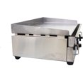 thumbnail image 4 of INTBUYING Gril au Gaz GPL Commercial Plaque de Cuisson de Comptoir Dessus Plat Plaque de Cuisson Gril BBQ Teppanyaki avec Contrôle de Température Réglable 2800Pa Acier Inoxydable, 4 of 6