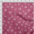 thumbnail image 4 of oneOone Velvet Pink Fabric Floral Sewing Craft Projects Fabric Prints By Yard 58 Inch Wide-C6, 4 of 4