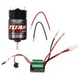 thumbnail image 2 of RC Brushed Motor ESC, Precise RC Car Parts 550 Brushed Motor  for DIY Modification Frame 12T,21T,29T,35T,55T, 2 of 7