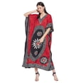 thumbnail image 2 of Caftans Longs pour Femmes Grande Taille Robe Caftan Robe de Soirée Fête Été Plage Robe d'Été Manches Kimono Longues Robes Décontractées en Ligne, 2 of 7