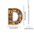 thumbnail image 3 of Prime Deals! Gspmoly 26 Letter Acrylic Keychain Pendant for Books Prime Deals, 3 of 5