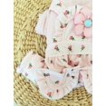thumbnail image 5 of Combinaison Mignonne à Fleurs pour Chien avec Design à Double Couche pour l'Hiver, 5 of 5
