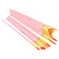 thumbnail image 3 of Shisuyan 12Pcs Paint Brush Set Soft Painting Brushes With Simple Handle Design For Artists Portraits, 3 of 8