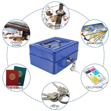 Domqga Money Safe Box Security Box, Safe Box, For Household Money