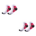 thumbnail image 3 of Wweixi 2piece Relieve Foot Fatigue Compression Socks For Greater Comfortable To Wear Ankles Socks rose red S/M 2Set, 3 of 6