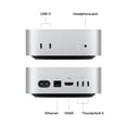 thumbnail image 3 of Apple Mac Mini Desktop Computer M4 Chip | 10-Core CPU, 10-Core GPU, 16GB Unified Memory, 512GB SSD, Gigabit Ethernet, Apple Intelligence, 3 of 5