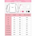 thumbnail image 2 of KAWELL 3 Pack Girls Long Sleeve Shirts Toddlers Basic Crewneck Tees 2-8T, 2 of 5
