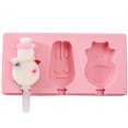 thumbnail image 1 of Coofit Kitchen Popsicle Mold Silicone DIY Ice Pop Maker Ice Cream Mold with Lid & Stick, 1 of 10