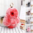 thumbnail image 1 of Lubelski Bunny Keychain Super Soft Faux Plush Lovely Rabbit Doll Plushies Backpack Decor Colored Stuffed Rabbit Pendant Children Doll Toy Birthday Gift, 1 of 8