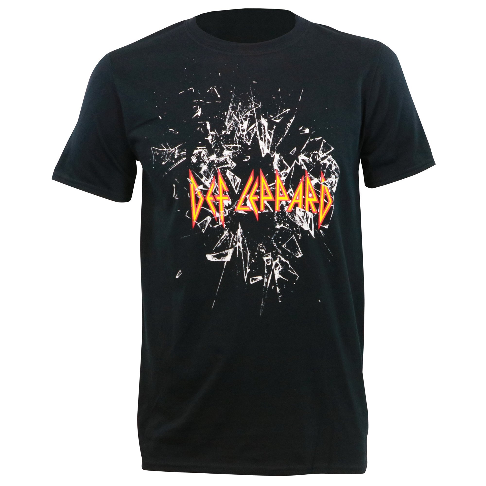 Def Leppard - Shatter Logo Mens T Shirt