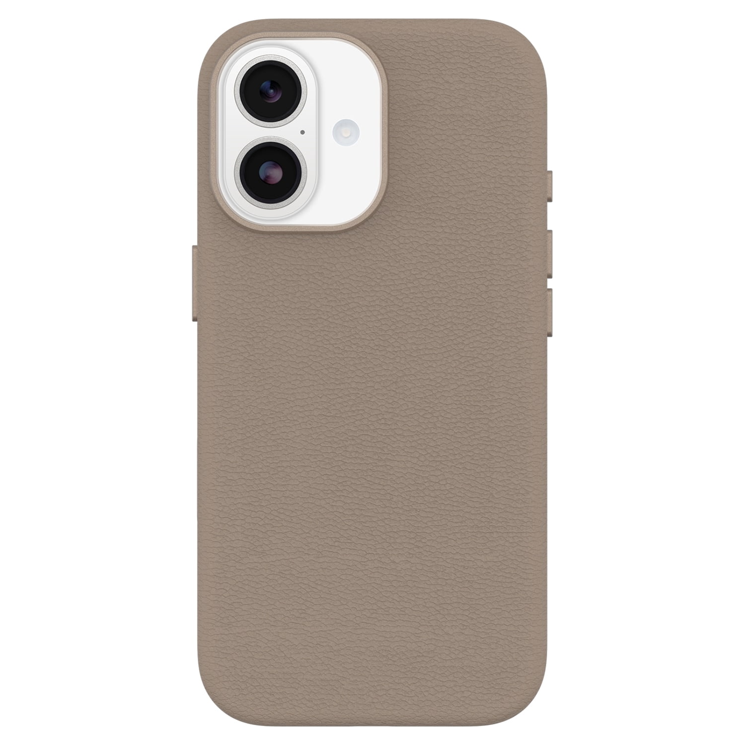 OtterBox Symmetry Cactus Leather MagSafe Case w/Camera Control Grey Comfort for iPhone 17 Pro