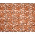 thumbnail image 4 of oneOone Polyester Lycra Orange Fabric Geometric Bandhani Craft Projects Decor Fabric Printed By The Yard 56 Inches Wide, 4 of 4