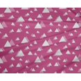 thumbnail image 5 of oneOone Tissu Polyester Lycra Triangle Géométrique Imprimé 1 Yard 56 Pouces de Large, 5 of 5