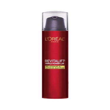 Anti-Aging Day Lotion SPF 30 with Pro-Retinol, Vitamin C + Hyaluronic Acid | Revitalift Triple Power LZR