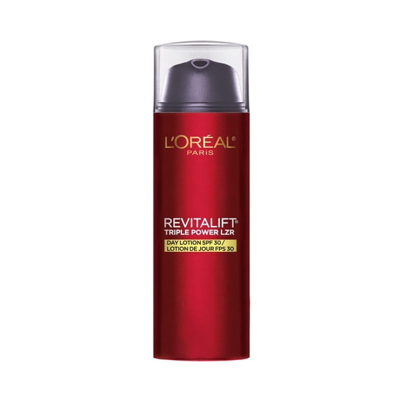 Anti-Aging Day Lotion SPF 30 with Pro-Retinol, Vitamin C + Hyaluronic Acid | Revitalift Triple Power LZR