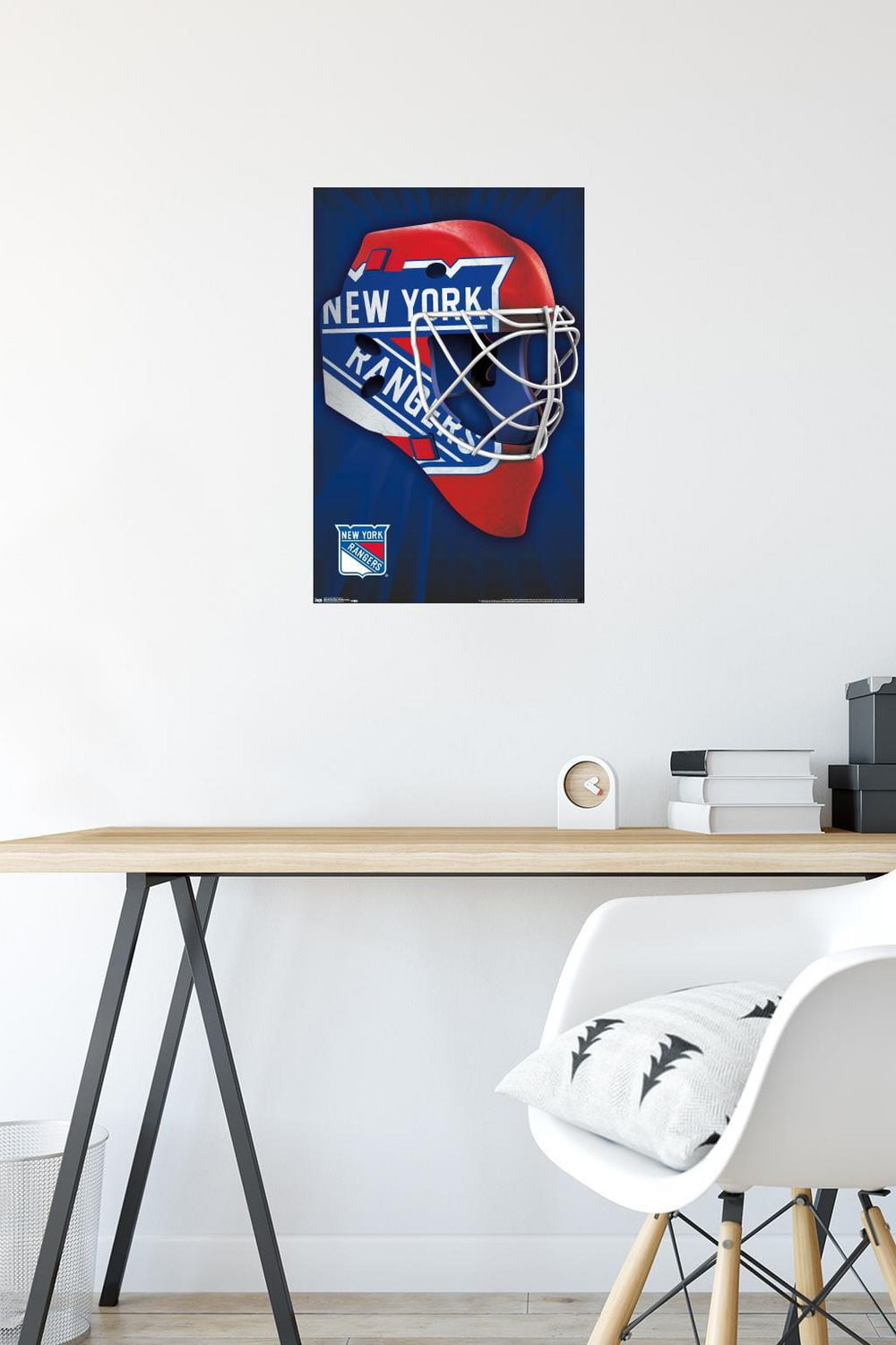 NHL New York Rangers - Mask 16 Wall Poster, 22.375" x 34"
