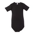 thumbnail image 1 of Bella Canvas Baby Jersey One Piece, 12-18, Black, 1 of 1