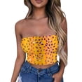 thumbnail image 1 of Tube Tops, Womens Printed Strapless Yoga Exercise Chest Wrap Pullover, 1 of 4