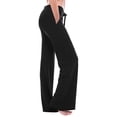 thumbnail image 3 of DDAPJ pyju Womens Bootcut Yoga Pants,Plus Size Workout Gym Sweatpants Straight Wide Leg Cargo Trousers with Pockets, 3 of 7