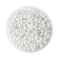 thumbnail image 1 of 500 Pcs Perles Entretoises Rondes 6mm / 1/4 Pouces Blanches, 1 of 6
