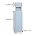 thumbnail image 3 of Uscallm Portable Pill Organizer 7 Day Pill Box Weekly Dispenser Travel Medication Case Compact Plastic Pillbox for Vitamins Supplements Daily Pill Container, 3 of 6