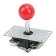 thumbnail image 2 of Manette de Jeu Arcade Joystick Bricolage Jeu d'Arcade Bâton de Combat Pièces de Rechange Broche Carte de Circuit avec Tête à Bille Rouge, 2 of 14