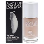 HD Skin Hydra Glow - 1R12 L'ivoire frais de Make Up For Ever for Femmes - 1.01 oz Fondation