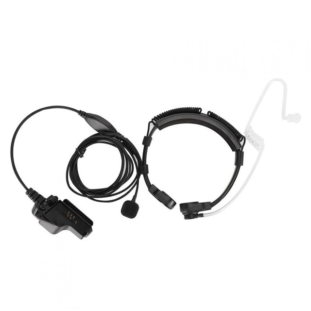 Qiilu Écouteurs Casque pour HT1000 XTS5000/2500/1500/GP900 MTS2000 Bidirectionnel