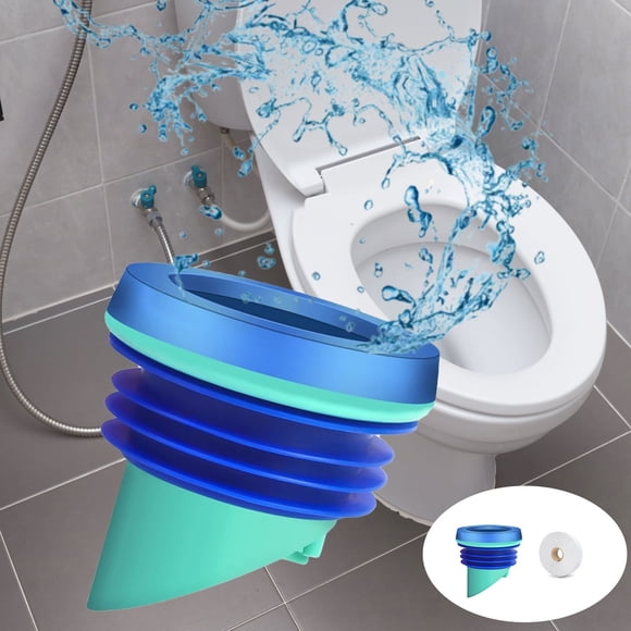 weibbin Multi-function Toilet Flange Repair Kit - Complete Toilet Seal Repair for Wax Seal, Rubber Gasket Ring,Tool-Free Nuts Includes Locking Zinc Bolts, Easy Toilet Bowl Repair