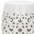 thumbnail image 2 of Safavieh Tabouret de Jardin en Céramique à Treillis Rond Crème, 2 of 2