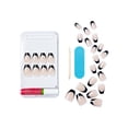 thumbnail image 2 of KISS Salon Acrylic French, Flame, Short Coffin, 2 of 8