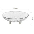 thumbnail image 1 of Fruit Bowl Fruit Plate Multipurpose Stable Salad Plates Fruit Holder for Veggies, 1 of 12