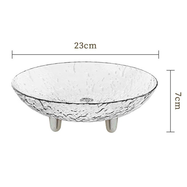 Fruit Bowl Fruit Plate Multipurpose Stable Salad Plates Fruit Holder for Veggies