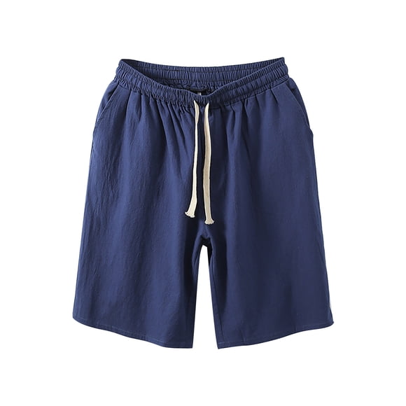 adviicd Shorts for Men With Pockets Mens Workout Athletic Shorts Hiking Shorts Men Lightweight Sports Gym Shorts Running Blue,XXL