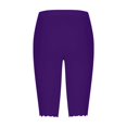 thumbnail image 5 of drppepioner Short Capri Décontracté Uni pour Femme, Bleu Foncé, 6(m), 5 of 5
