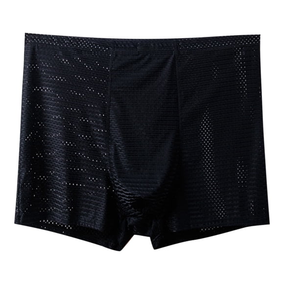 FhsagQ Underwear Mens Underwear Briefs Large Super Fit Men Underwear Underpants Breathable Underwear Briefs Men'S Men's Underwear Boxers Briefs Short Leg Super Fit Black XXXXXL