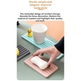 thumbnail image 4 of TIELUTT Diatomaceous Earth Absorbent Diatomaceous Earth Tray Quick Drying Tray with Absorbent Stainless Steel Cookie Sheet Sheet Pan Set Nonstick Easy Bake Oven Tray Replacement Baking Slab Steel Pizz, 4 of 4