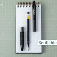 thumbnail image 2 of Pilot G2 Edge Stylo Gel, Pointe Fine, 0,7 mm, Encre Noire, Lot de 12, 2 of 7