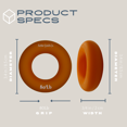 thumbnail image 2 of Anneau en Silicone pour Exerciseur de Main de 80 Lb, D/3,5 Po, 2 of 7