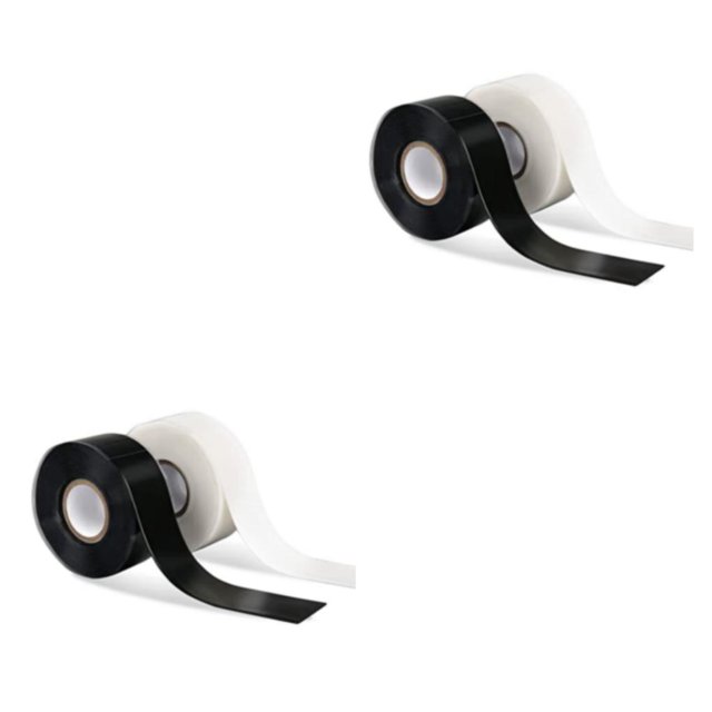 Baohd 2 Pcs Ruban de Réparation en Gel de Silice Silicone Grande Quantité Résistant à l'Usure et Durable Fixation de Filetage 2Ensemble
