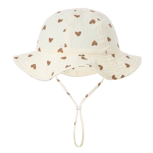 Birdeem Toddler Baby Summer Sun Protection Fashion Print Outdoor Sun-Hat Cute Sunscreen Hat Cap
