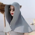 thumbnail image 3 of /chapeau de Protection Solaire Tout Autour pour Femmes, Grand Bord, Châle, Chapeau de Protection pour le Cou, 3 of 6