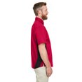 thumbnail image 3 of Harriton Chemise à Manches Courtes Colorblock pour Hommes M586, 3 of 3