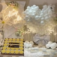 thumbnail image 4 of 50 Pcs Tobacco- Candle Floating Tea Lights Wedding Party Candle Small Votive Candles Mini Candles Round Candles Tea Light For Wedding Romantic Paraffin, 4 of 8