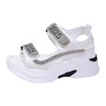thumbnail image 2 of IUJSOY Womens Sandals Open Toe Platform Sneakers Lightweight Cushion Hook and Loop Athletic Shoes, 2 of 9