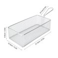 thumbnail image 4 of Wear-Resistant Frying Basket, French Fries Basket, Durable Onion Rings For Kitchen Home French Fries, 4 of 8
