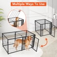 thumbnail image 4 of Grande Cage pour Chien Pliable – Chenil en Métal Robuste de 48 Pouces avec Porte Verrouillable (Usage Intérieur/extérieur), 4 of 7